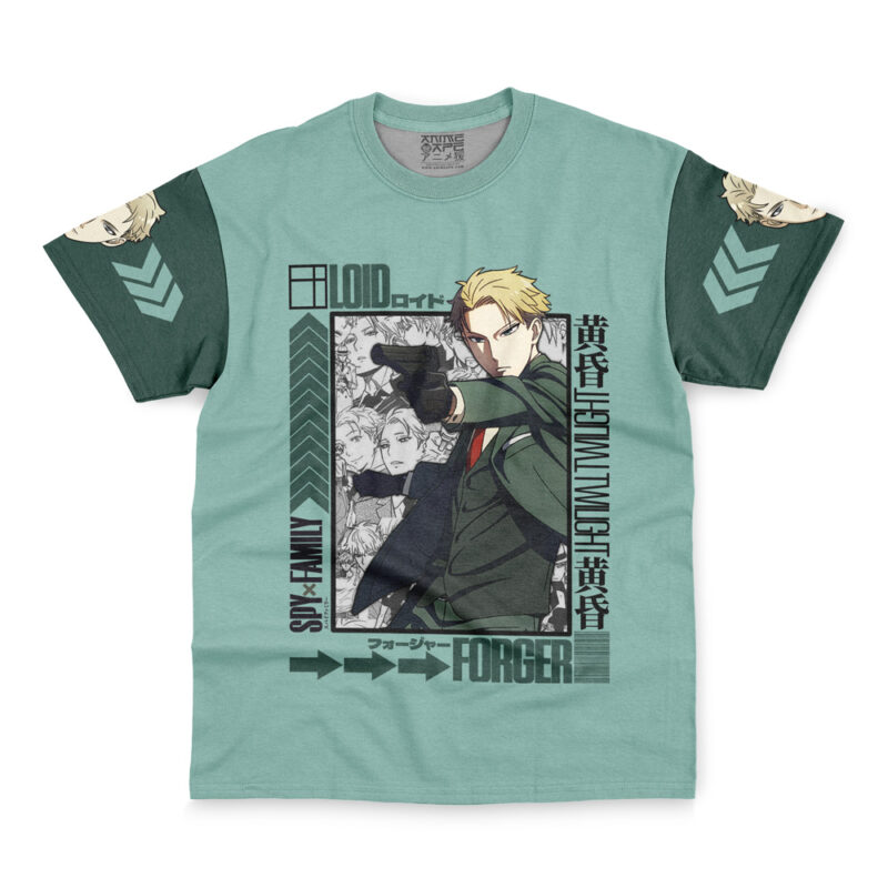 Loid Forger Spy x Family Streetwear T-Shirt - Image 2