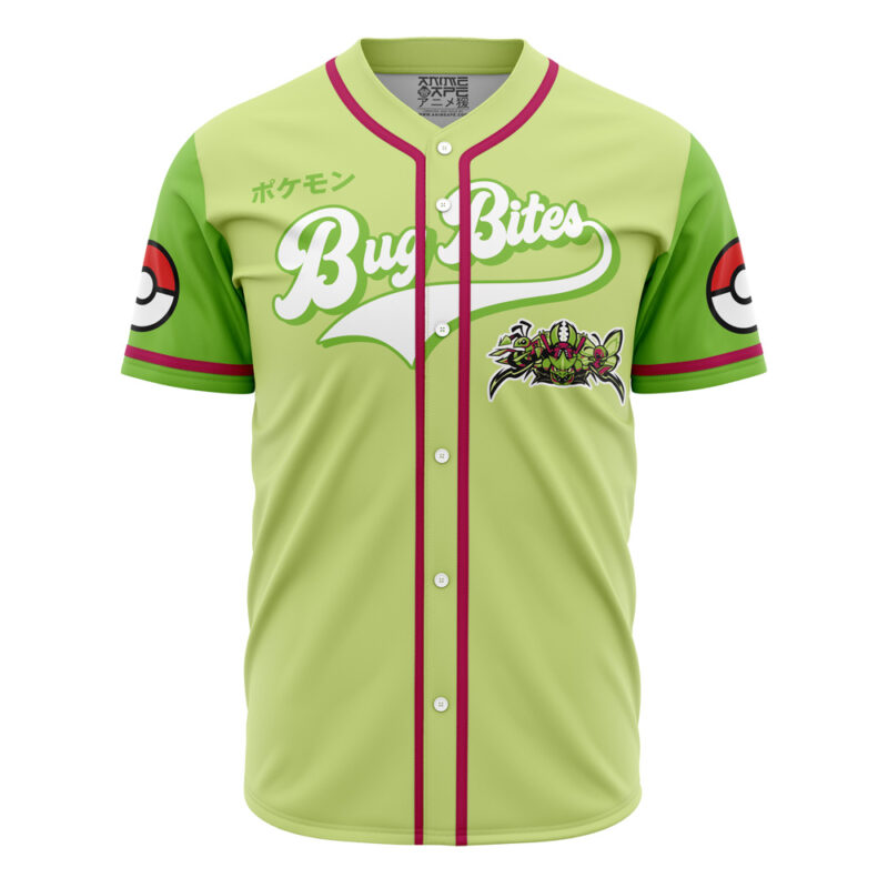 Bug Bites Pokemon Baseball Jersey