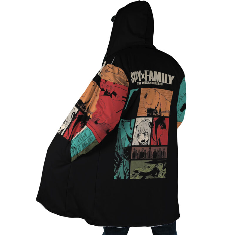 Comic Panel Spy x Family Dream Cloak Coat - Image 4