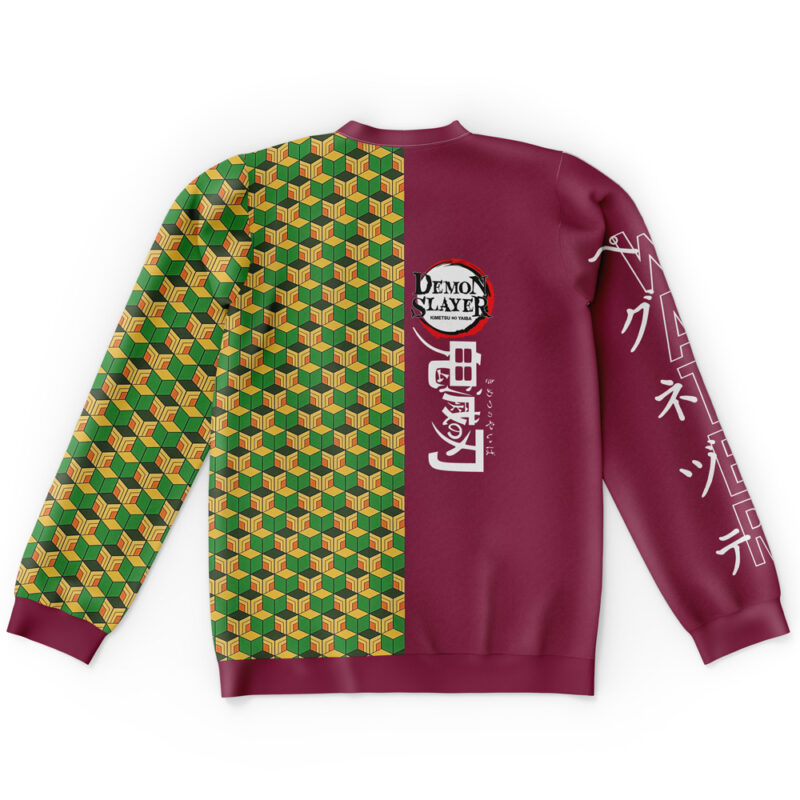 Tomioka Giyu Haori Demon Slayer Streetwear Sweatshirt - Image 5