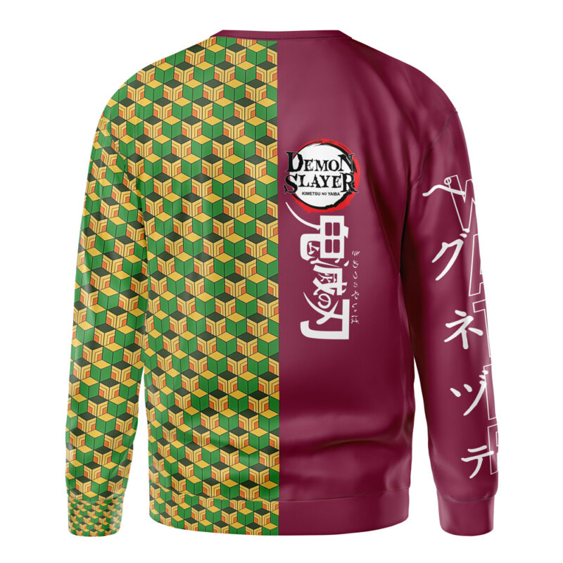 Tomioka Giyu Haori Demon Slayer Streetwear Sweatshirt - Image 3