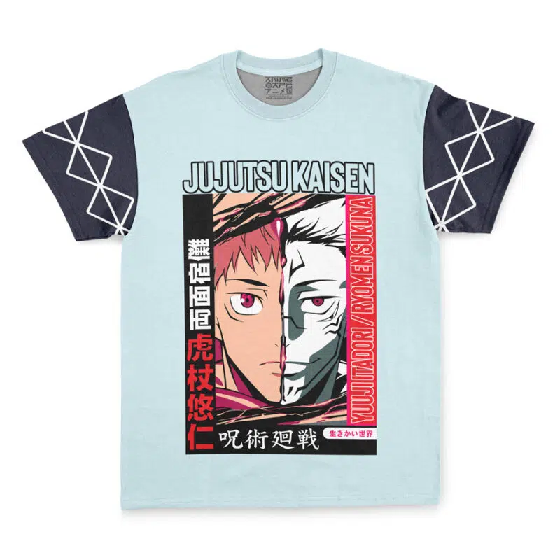 Itadori Yuuji x Ryomen Sukuna Jujutsu Kaisen Streetwear T-Shirt