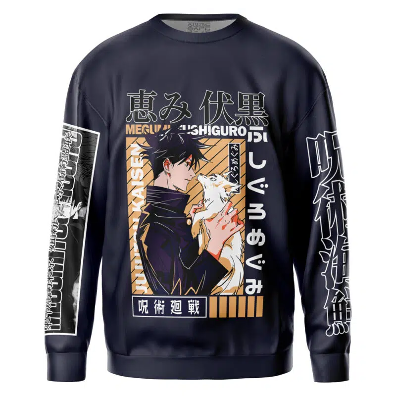 Fushiguro Megumi Jujutsu Kaisen Slayer Streetwear Sweatshirt