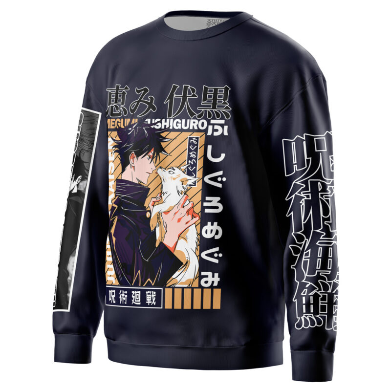 Fushiguro Megumi Jujutsu Kaisen Streetwear Sweatshirt - Image 2