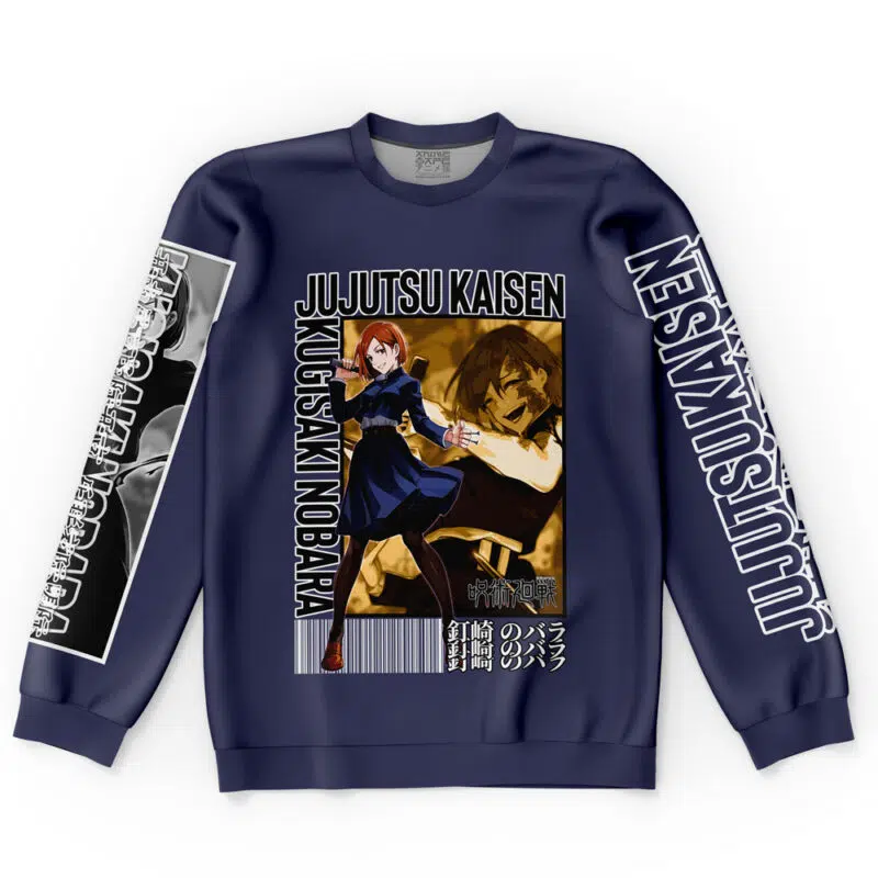 Kugisaki Nobara Jujutsu Kaisen Streetwear Sweatshirt - Image 4