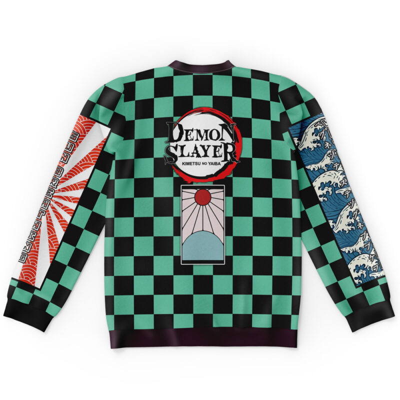 Kamado Tanjiro Haori Demon Slayer Streetwear Sweatshirt - Image 5