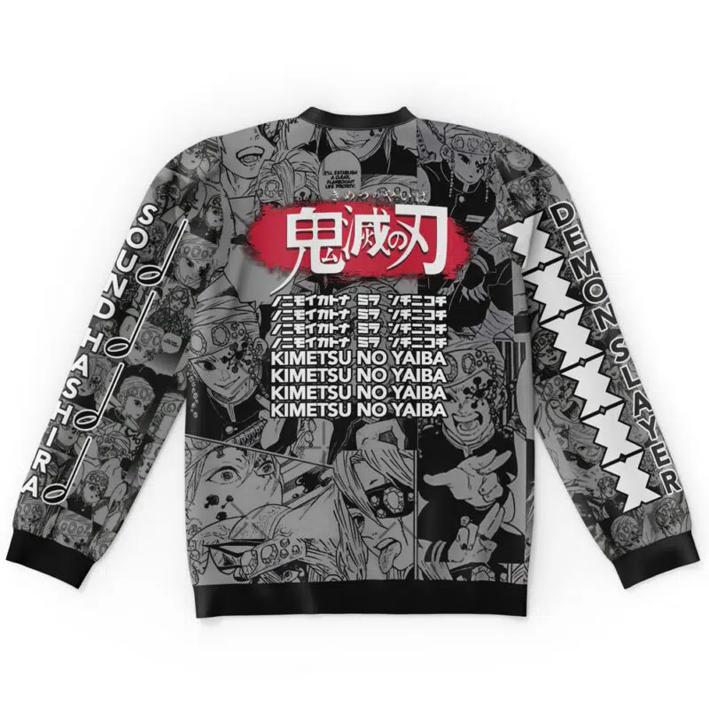 Uzui Tengen Manga Collage Demon Slayer Streetwear Sweatshirt - Image 5