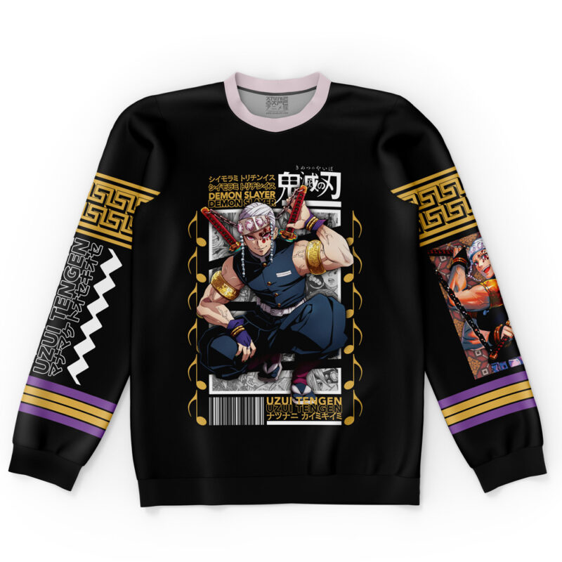 Uzui Tengen Demon Slayer Streetwear Sweatshirt - Image 4