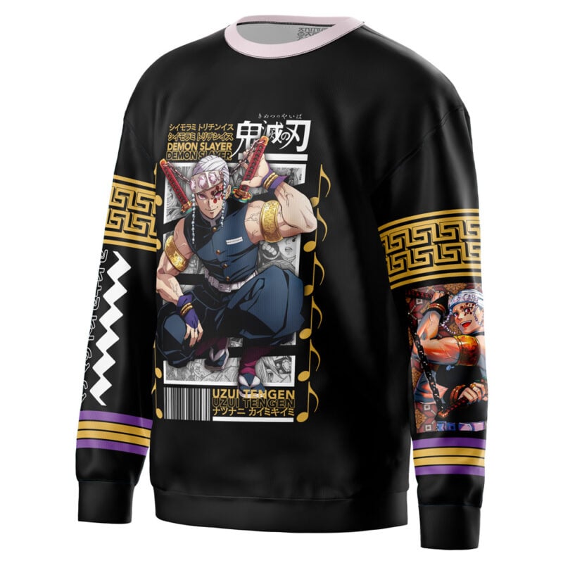 Uzui Tengen Demon Slayer Streetwear Sweatshirt - Image 2