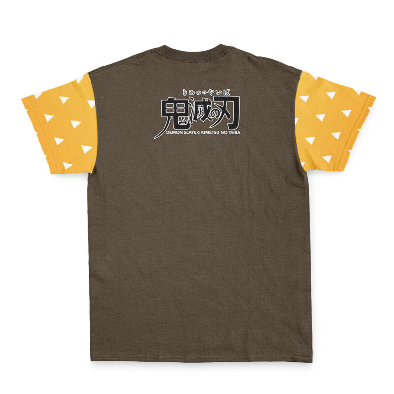 Agatsuma Zenitsu Demon Slayer Streetwear T-Shirt - Image 3