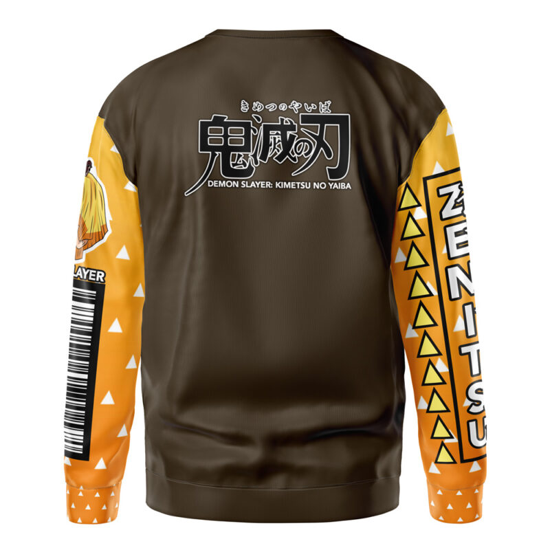 Agatsuma Zenitsu Demon Slayer Streetwear Sweatshirt - Image 3