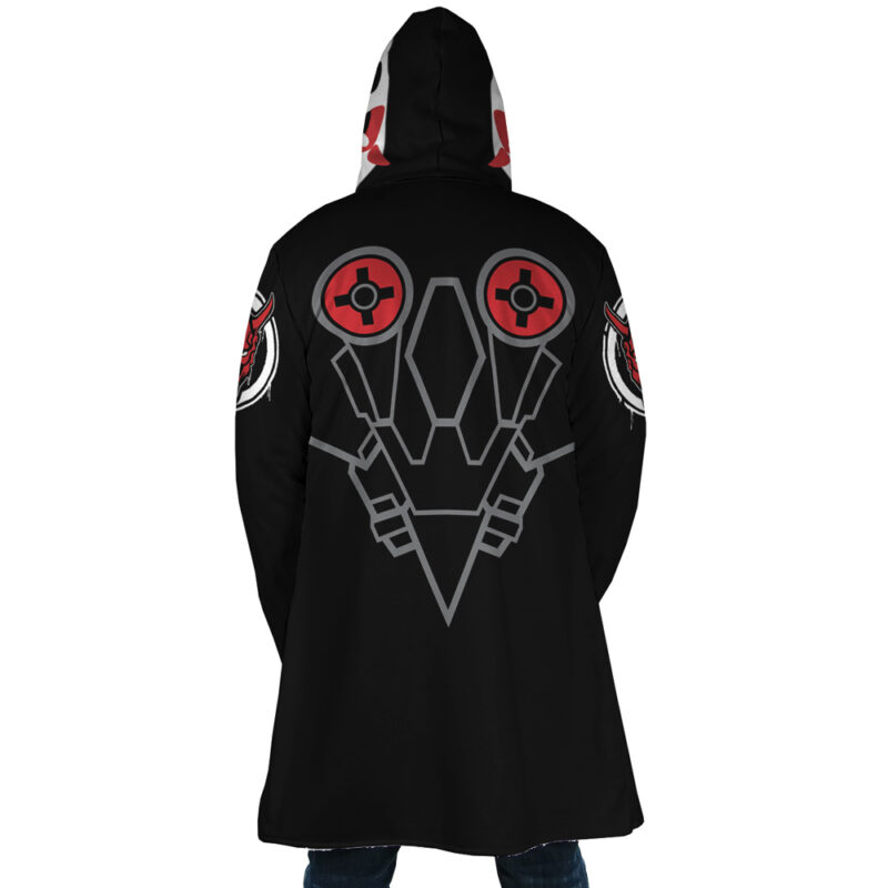 Genji Oni Mask  Overwatch Dream Cloak Coat - Image 5