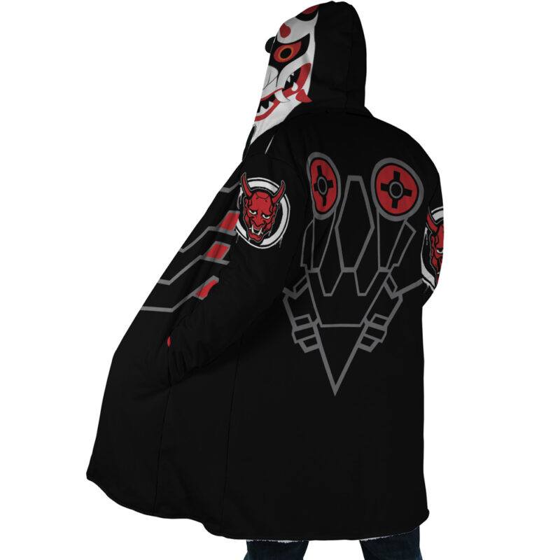 Genji Oni Mask  Overwatch Dream Cloak Coat - Image 4