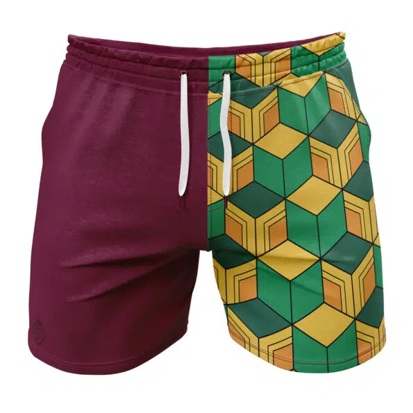 Giyu Tomioka Demon Slayer Gym Shorts