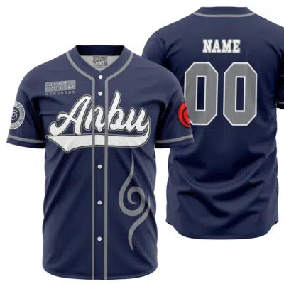 Personalized Anbu Shippuden Baseball Jersey