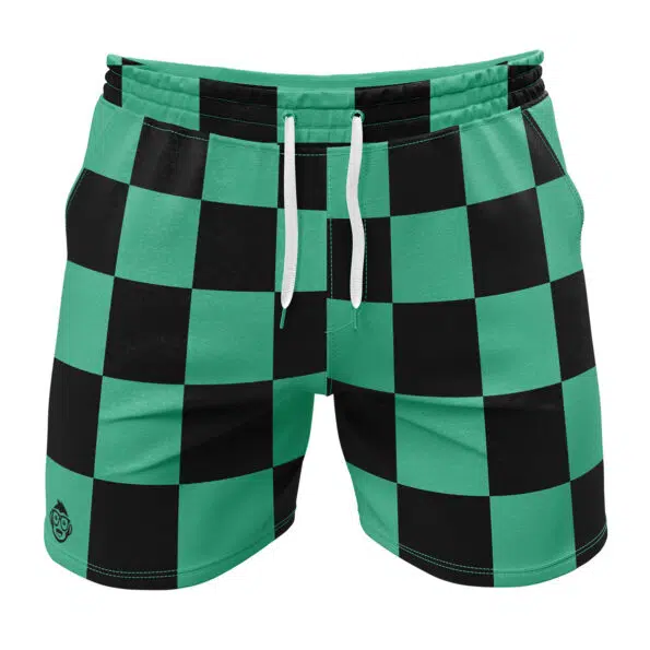 Tanjiro Kamado Demon Slayer Gym Shorts