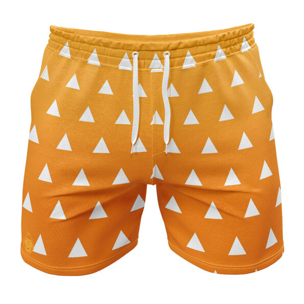 Zenitsu Agatsuma Demon Slayer Gym Shorts
