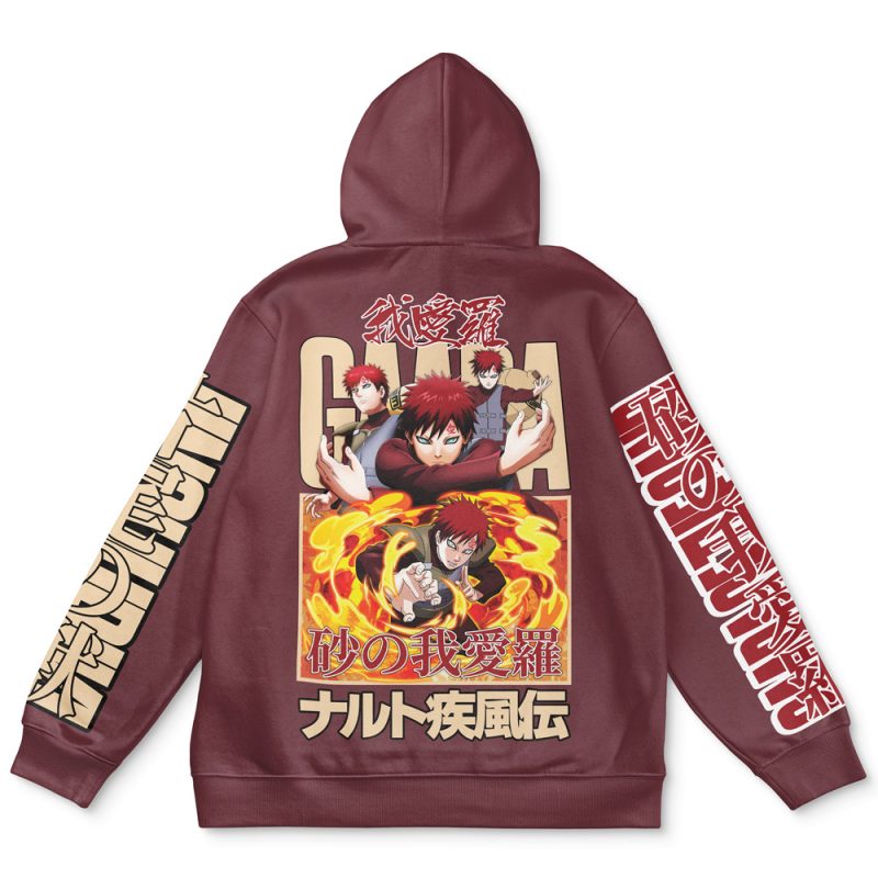 Gaara Shippuden Streetwear Hoodie
