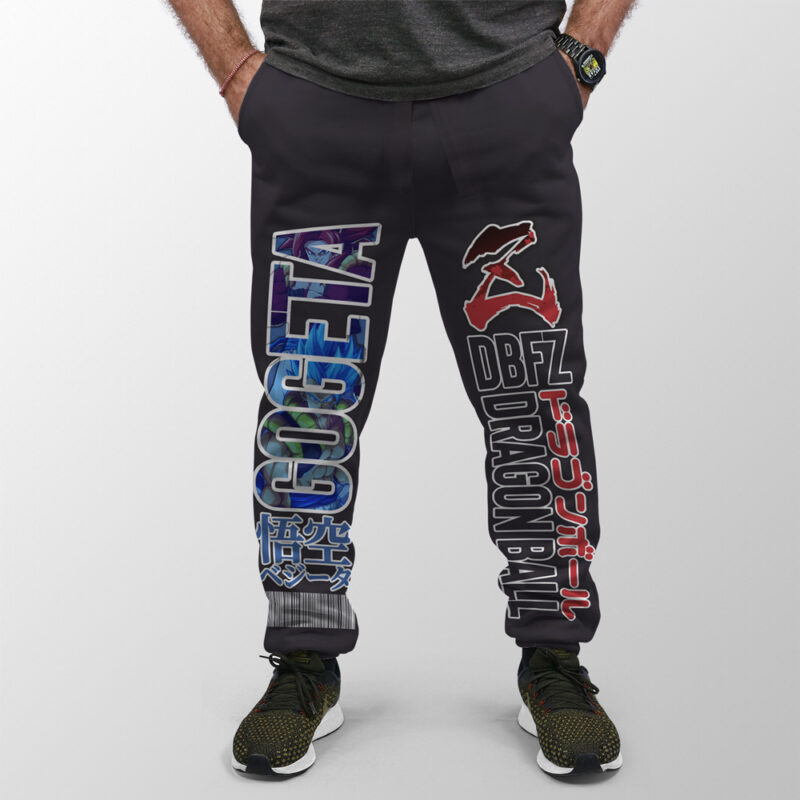 Gogeta Dragon Ball Z Fighterz Streetwear Sweatpants - Image 3