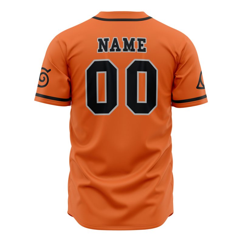 Personalized Konoha Shippuden Baseball Jersey - Image 3