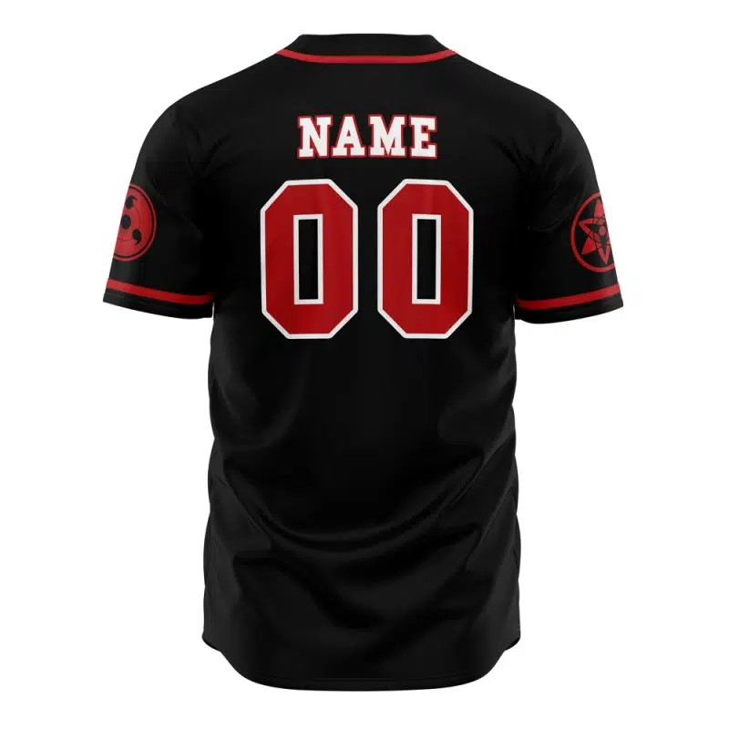 Personalized Uchicha Clan Shippuden Baseball Jersey - Image 3