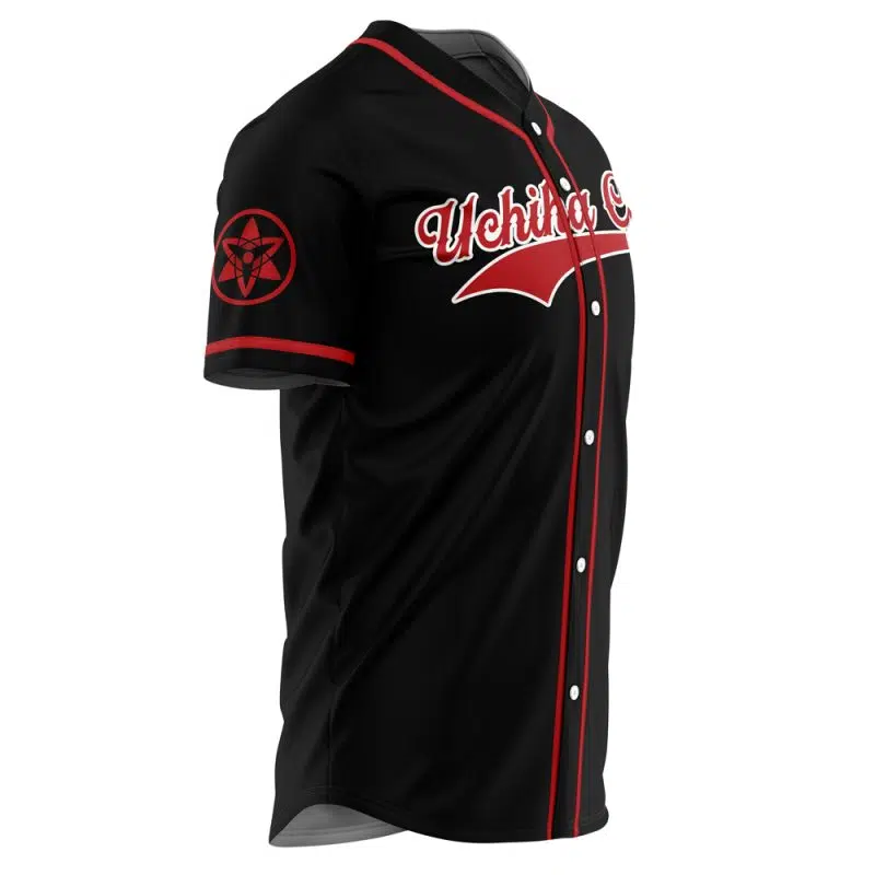 Personalized Uchicha Clan Shippuden Baseball Jersey - Image 4