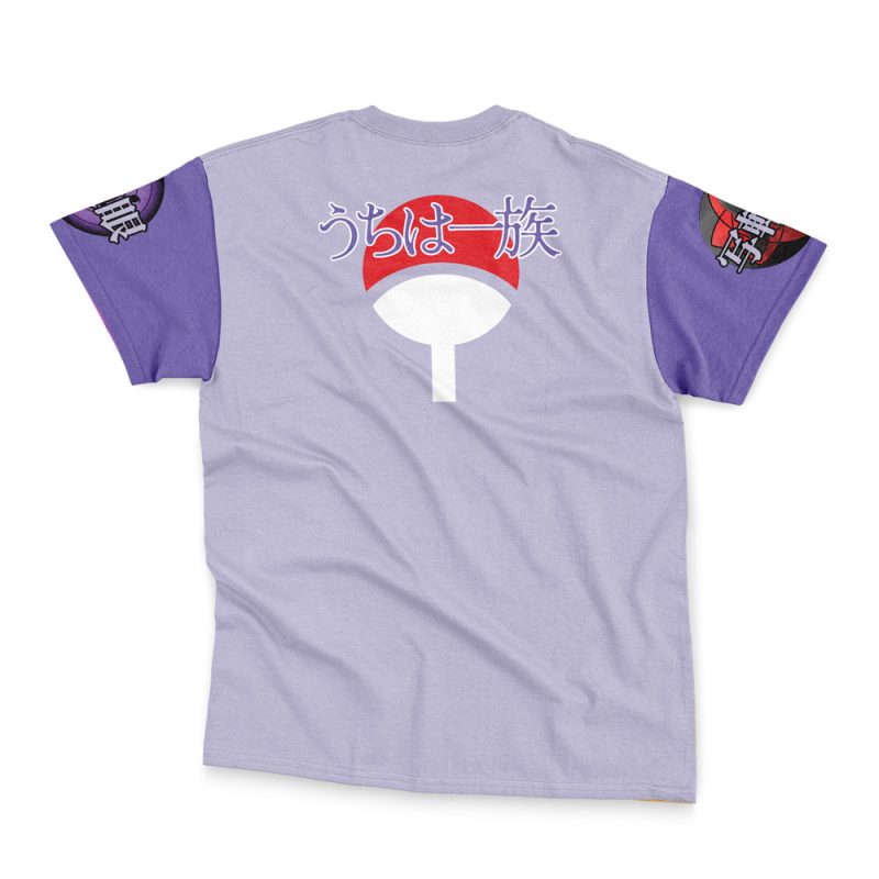 Uchiha Sasuke Shippuden Streetwear T-Shirt - Image 4