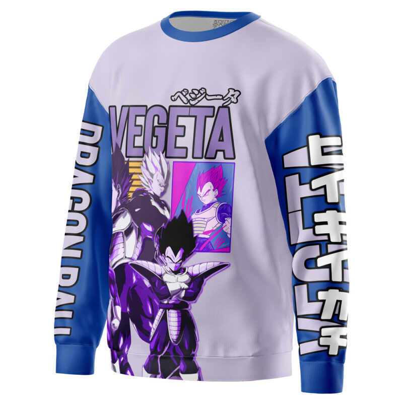 Vegeta Dragon Ball Z Streetwear Sweatshirt - Image 2