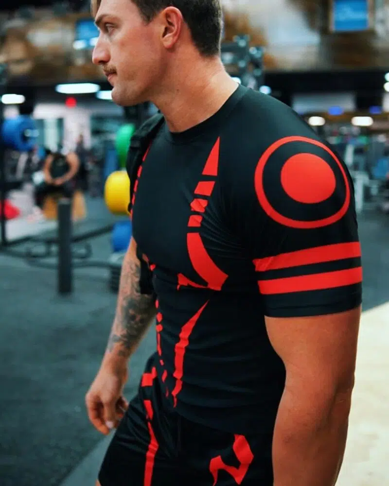 Sukuna Jujutsu Kaisen Short Sleeve Rash Guard Compression Shirt