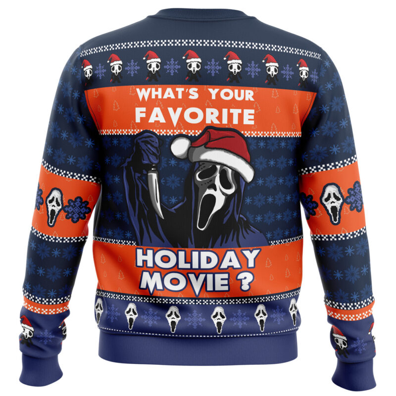 Holiday Scream Ugly Christmas Sweater - Image 4