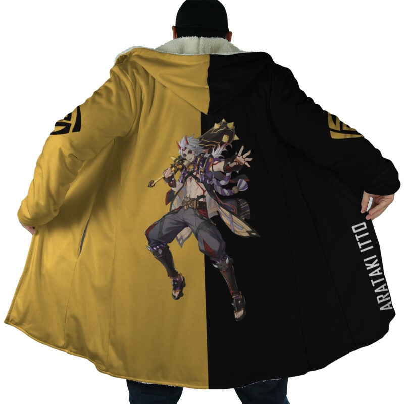 Arataki Genshin Impact Dream Cloak Coat - Image 4
