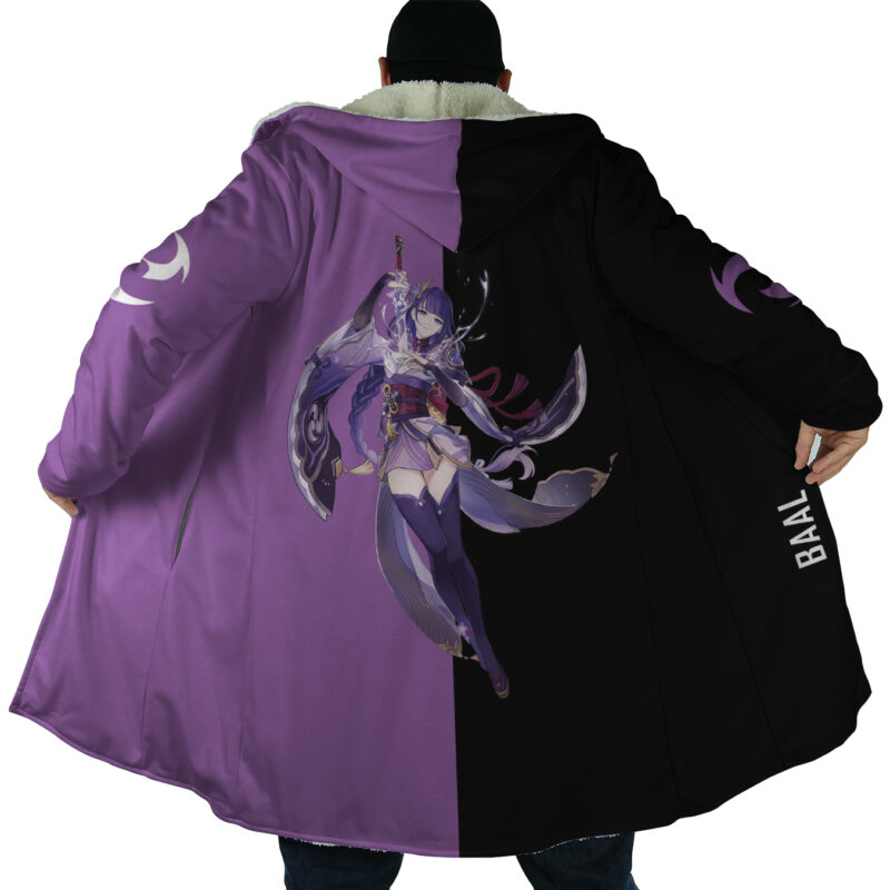 Baal Genshin Impact Dream Cloak Coat - Image 4