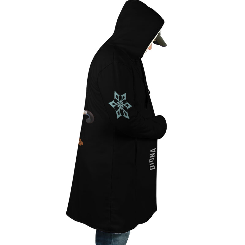 Diona Genshin Impact Dream Cloak Coat - Image 4