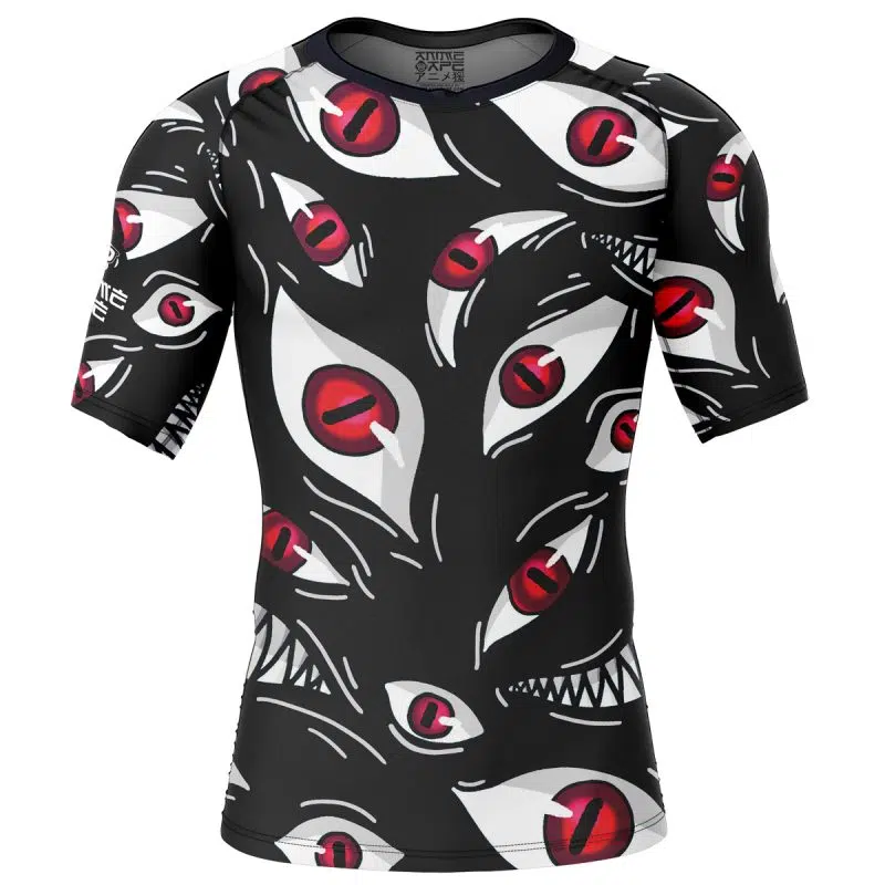 Pride Fullmetal Alchemist Short Sleeve Rash Guard Compression Shirt