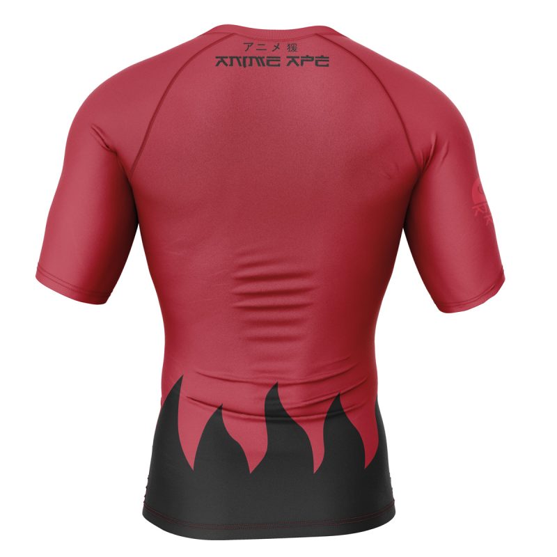 Sage Mode Shippuden Short Sleeve Rash Guard Compression Shirt - Image 2