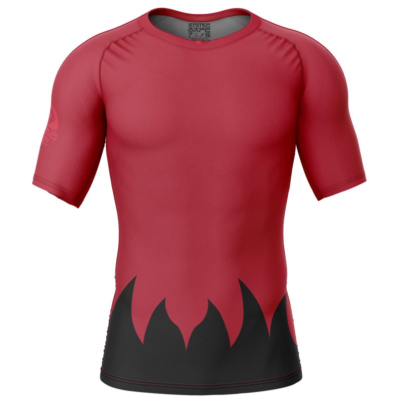 Sage Mode Shippuden Short Sleeve Rash Guard Compression Shirt