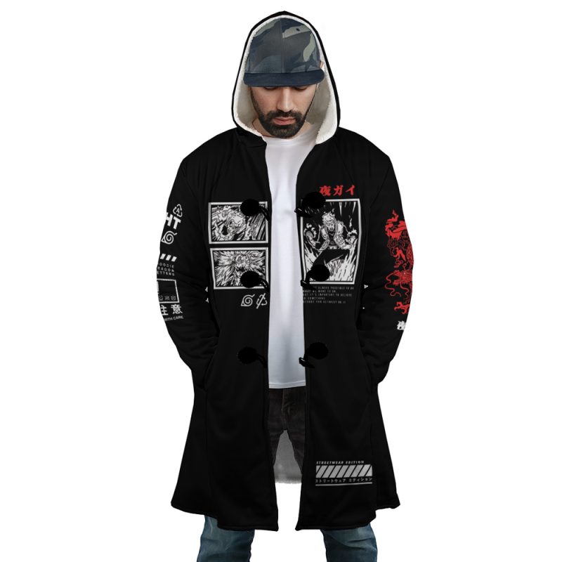 Might Guy Eight Gates Shippuden Dream Cloak Coat - Image 2
