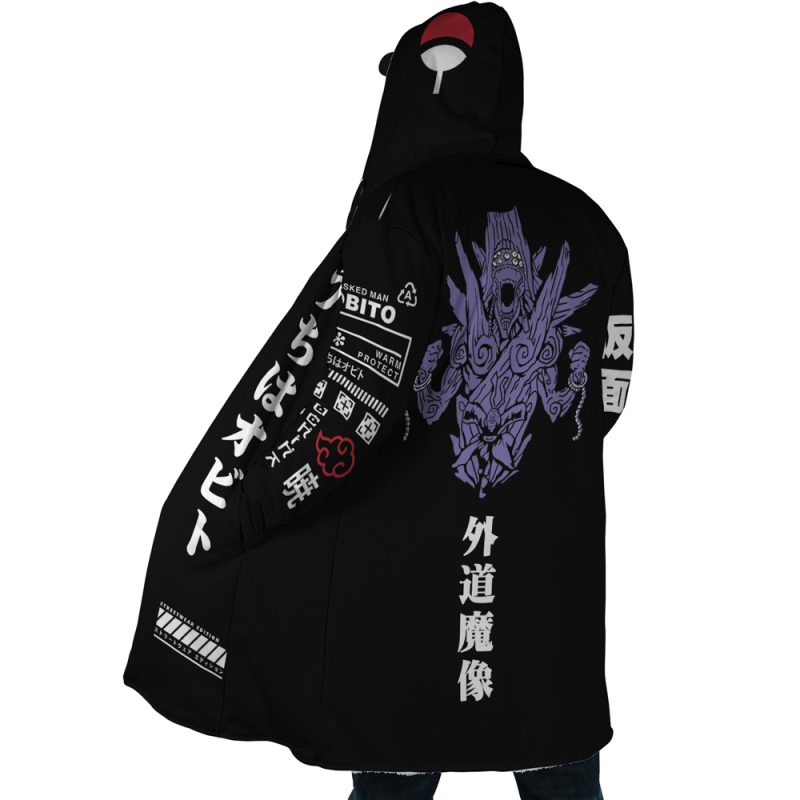 Obito Uchiha Shippuden Dream Cloak Coat - Image 4