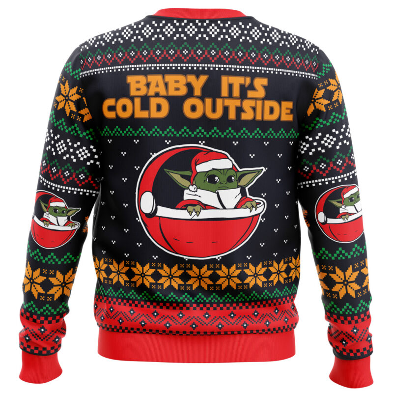 Baby It’s Cold Outside Star Wars Ugly Christmas Sweater - Image 2