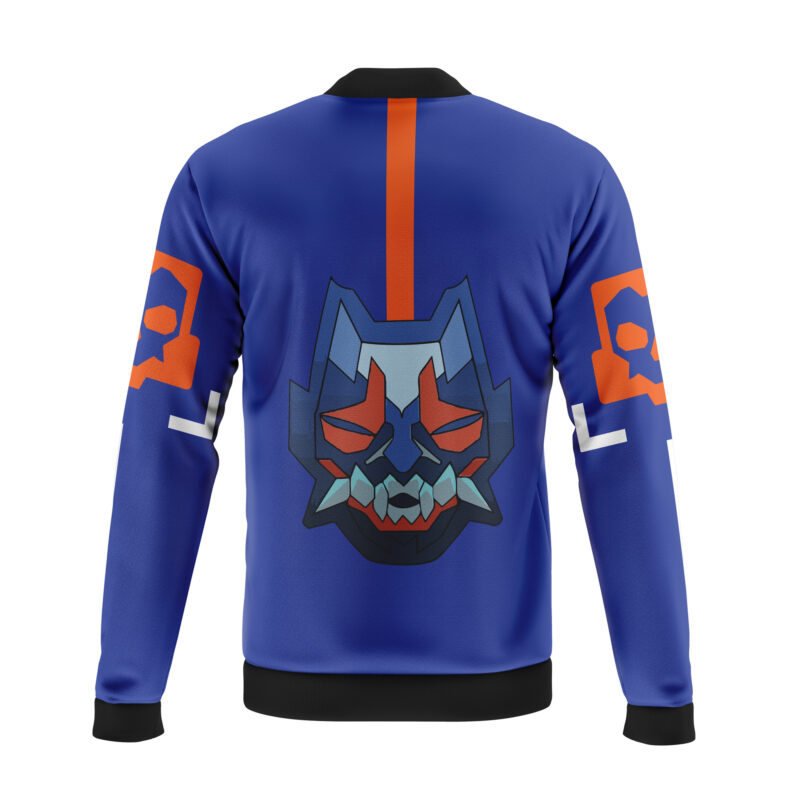 Yoru Valorant Casual Bomber Jacket - Image 2