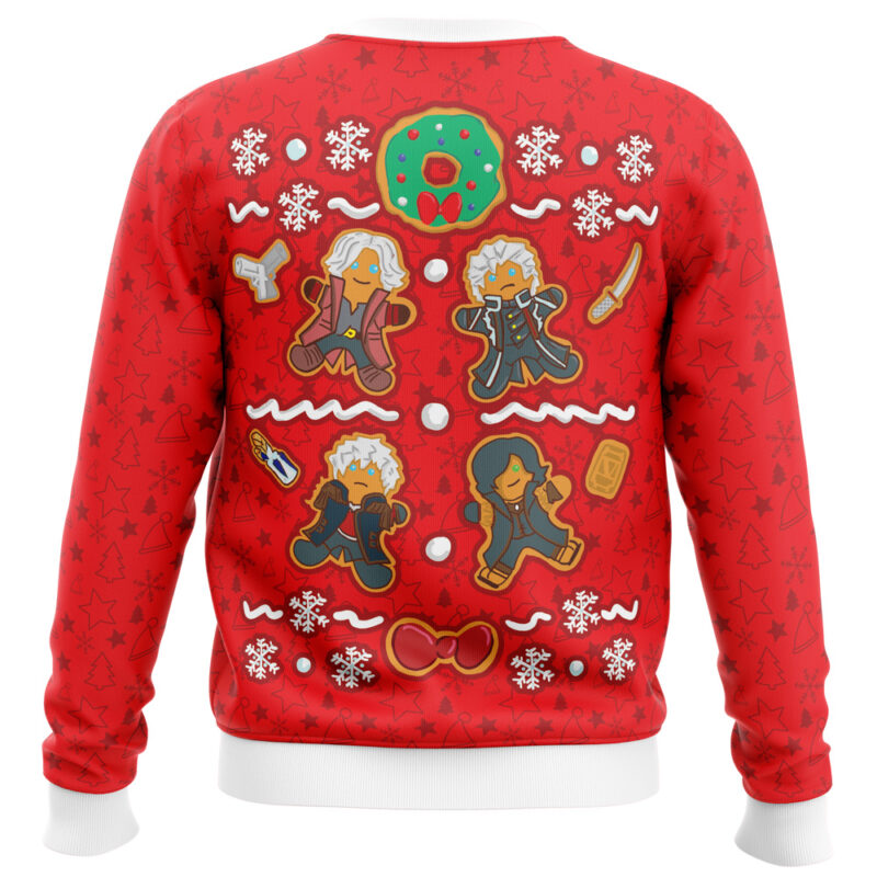 Fresh Baked Devil Hunters Devil May Cry Ugly Christmas Sweater - Image 2