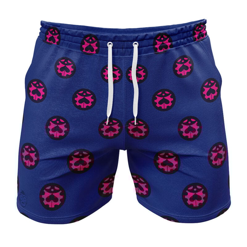 Giorno Giovanna Jojo's Bizarre Adventure Gym Shorts