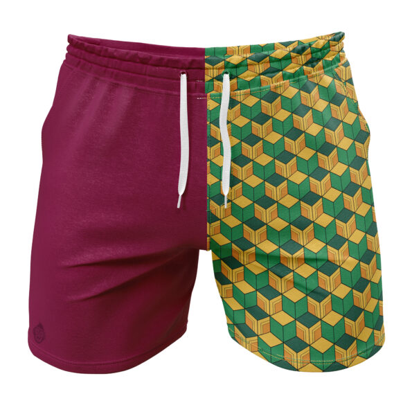 Giyu Tomioka V2 Demon Slayer Gym Shorts