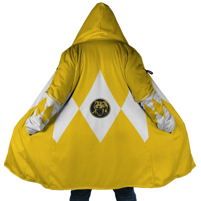 Yellow Ranger Mighty Morphin Power Rangers Dream Cloak Coat