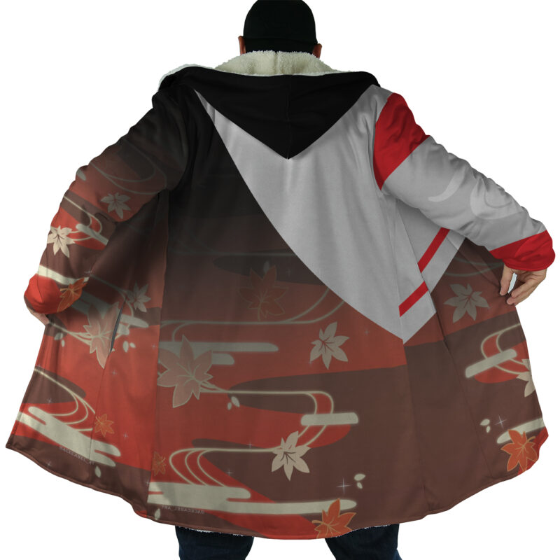 Kaedehara Kazuha Genshin Impact Cosplay Dream Cloak Coat - Image 8