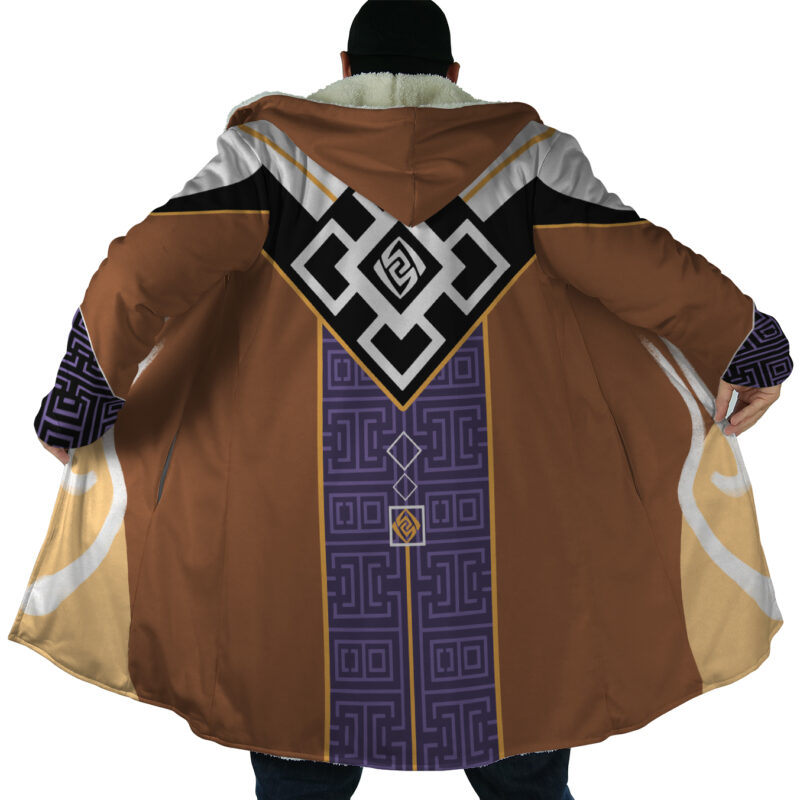 Zhongli Genshin Impact Cosplay Dream Cloak Coat - Image 4
