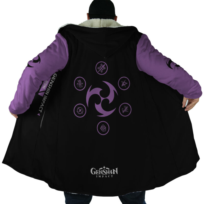 Keqing 2 Genshin Impact Dream Cloak Coat - Image 4