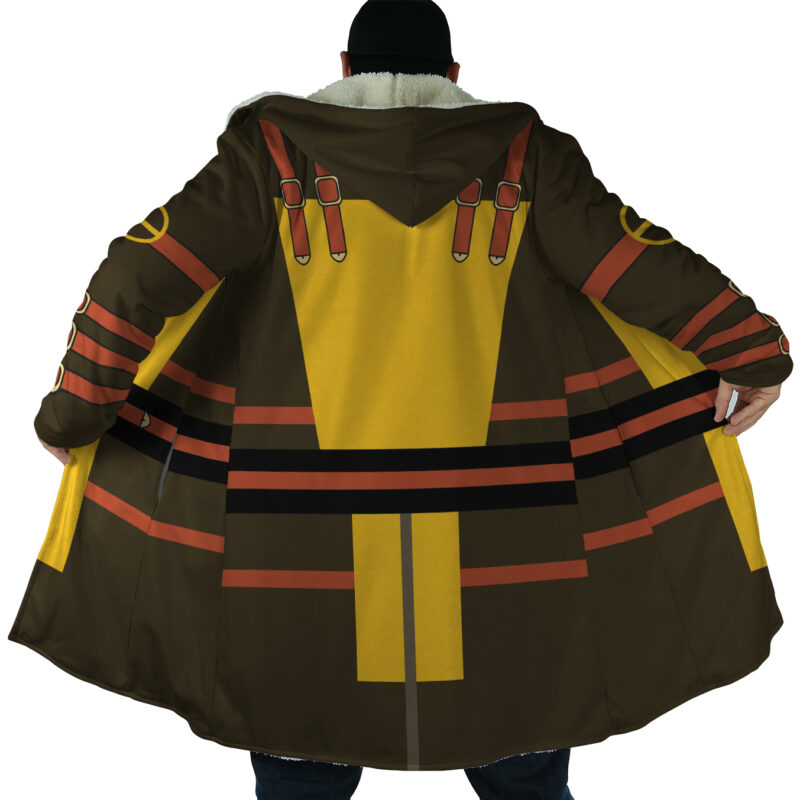 Scorpion Mortal Kombat Dream Cloak Coat - Image 4