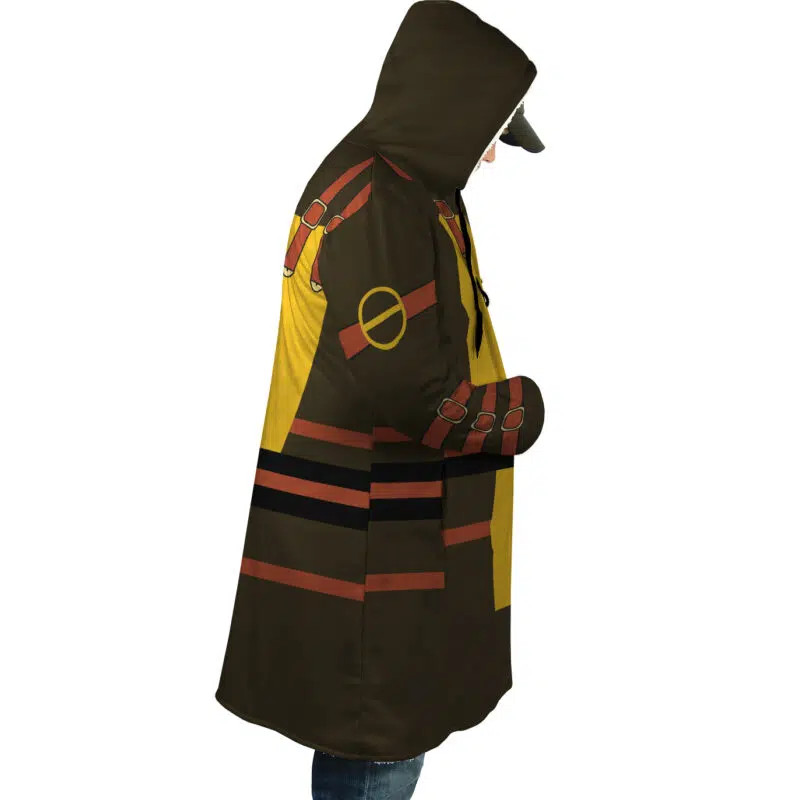 Scorpion Mortal Kombat Dream Cloak Coat - Image 3