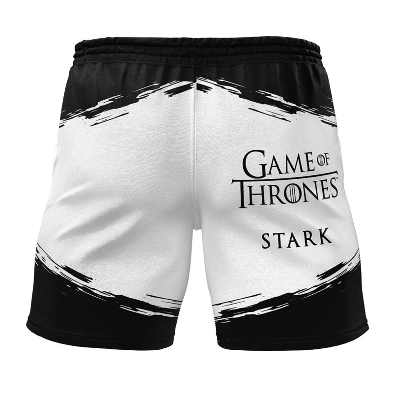 House Stark Game of Thrones Gym Shorts - Image 2